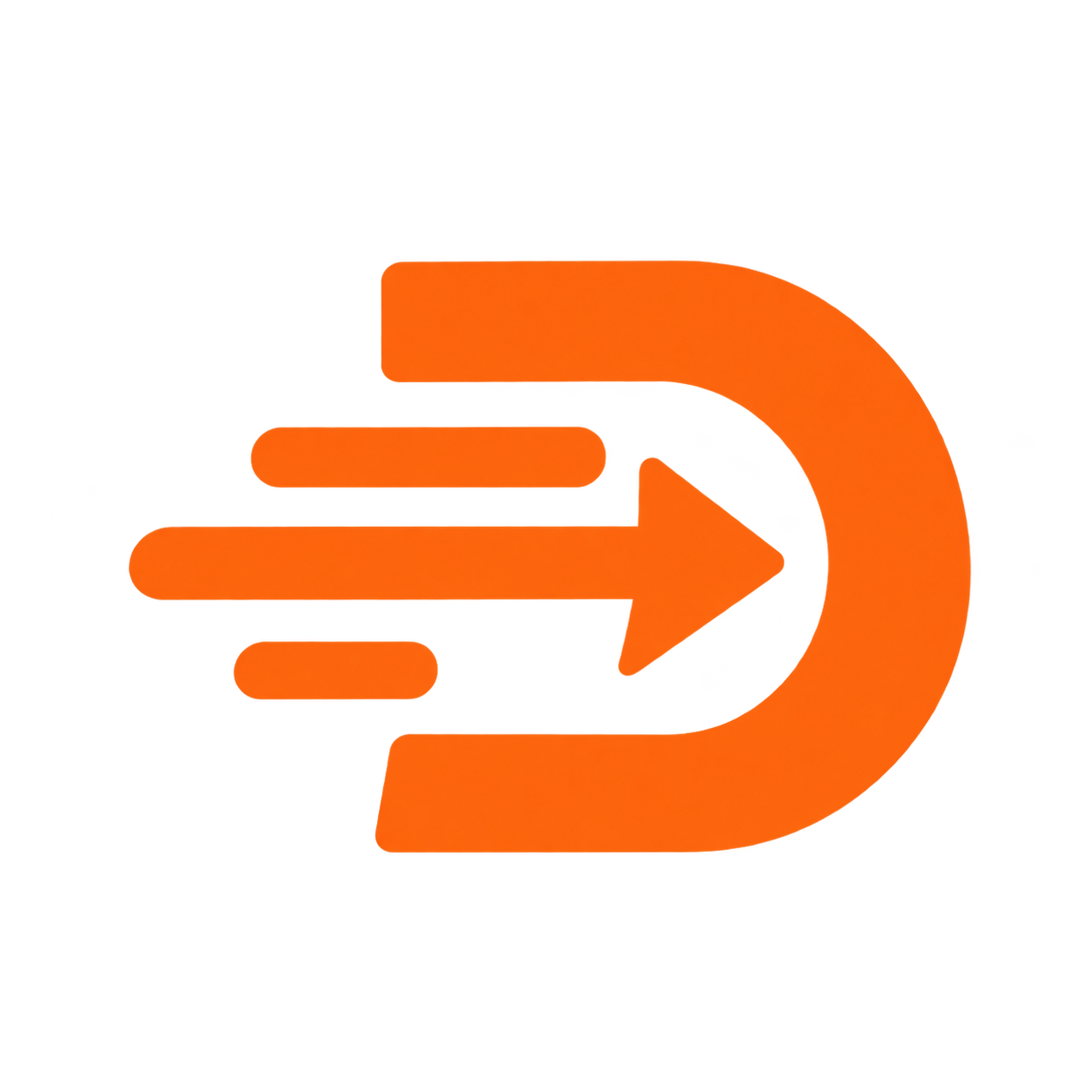 Delivra delivery arrow icon